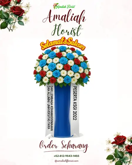 Standing Flowers Kawasan Perkantoran Braga Bandung
